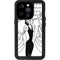 Disney Villains Cruella de Vil Black and White iPhone 14 Pro Waterproof Case