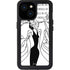 Disney Villains Cruella de Vil Black and White iPhone 15 Waterproof Case
