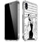 Disney Villains Cruella de Vil Black and White iPhone XR Clear Case