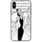 Disney Villains Cruella de Vil Black and White iPhone XS Skin