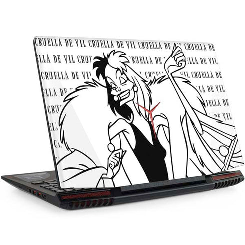 Disney Villains Cruella de Vil Black and White Legion Y720 Skin