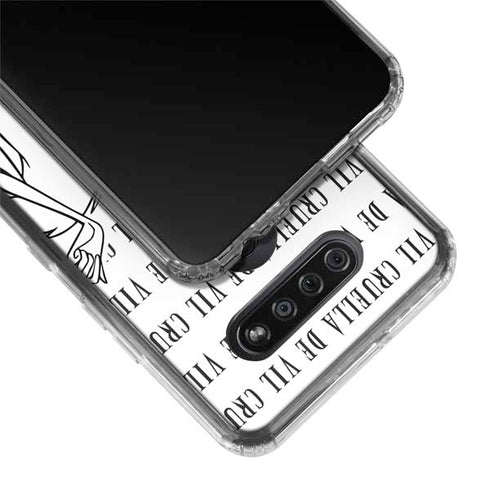 Disney Villains Cruella de Vil Black and White LG K51/Q51 Clear Case