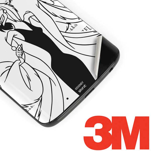 Disney Villains Cruella de Vil Black and White Moto G6 Skin