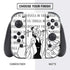 Disney Villains Cruella de Vil Black and White Nintendo Switch Bundle Skin