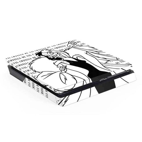 Disney Villains Cruella de Vil Black and White PS4 Slim Skin