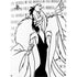 Disney Villains Cruella de Vil Black and White PS5 Digital Edition Console Skin