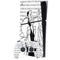 Disney Villains Cruella de Vil Black and White PS5 Slim Digital Edition Bundle Skin