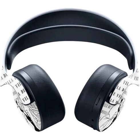 Disney Villains Cruella de Vil Black and White PULSE 3D Wireless Headset for PS5 Skin