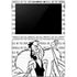 Disney Villains Cruella de Vil Black and White Surface Go Skin
