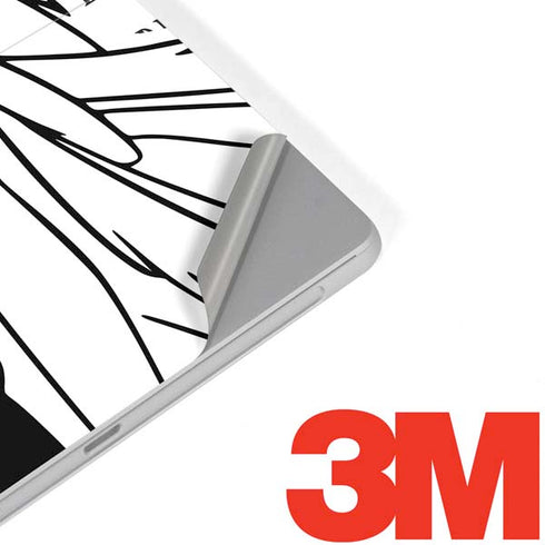 Disney Villains Cruella de Vil Black and White Surface Go Skin