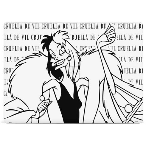 Disney Villains Cruella de Vil Black and White Surface Laptop 3 13.5in Skin