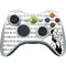 Disney Villains Cruella de Vil Black and White Xbox 360 Wireless Controller Skin