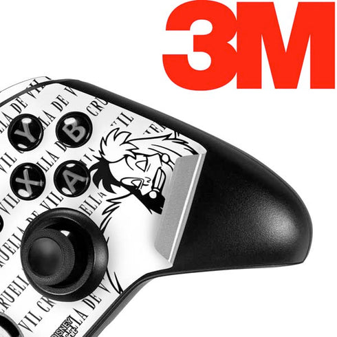 Disney Villains Cruella de Vil Black and White Xbox One Elite Controller Skin
