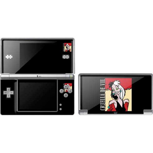 Disney Villains Cruella de Vil DS Lite Skin