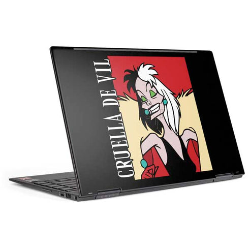 Disney Villains Cruella de Vil HP Envy Skin