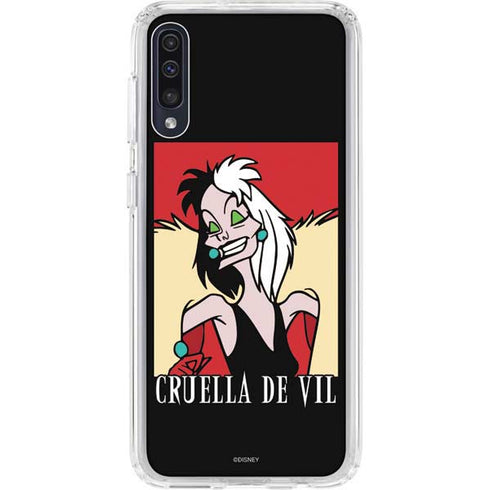 Disney Villains Cruella de Vil Galaxy A50 Clear Case