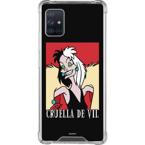 Disney Villains Cruella de Vil Galaxy A51 5G Clear Case