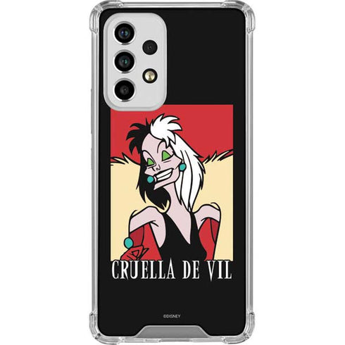 Disney Villains Cruella de Vil Galaxy A53 5G Clear Case