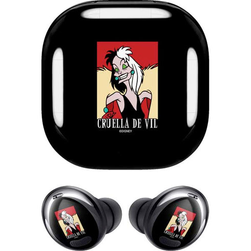 Disney Villains Cruella de Vil Galaxy Buds Pro Skin