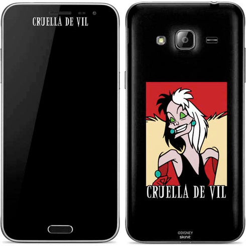 Disney Villains Cruella de Vil Galaxy J3 Skin