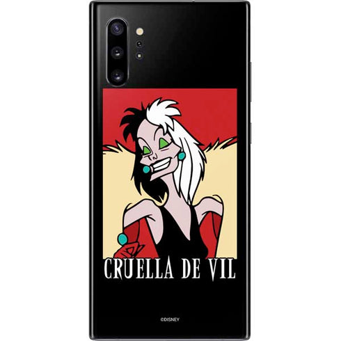 Disney Villains Cruella de Vil Galaxy Note 10 Plus Skin