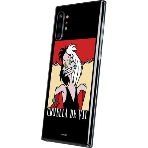 Disney Villains Cruella de Vil Galaxy Note 10 Plus Skin
