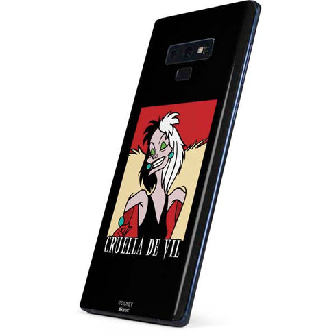 Disney Villains Cruella de Vil Galaxy Note 9 Skin