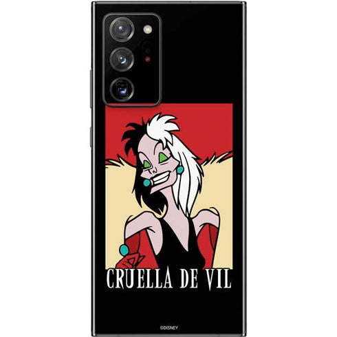 Disney Villains Cruella de Vil Galaxy Note20 Ultra 5G Skin