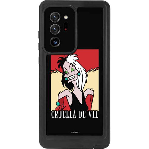 Disney Villains Cruella de Vil Galaxy Note20 Ultra 5G Waterproof Case