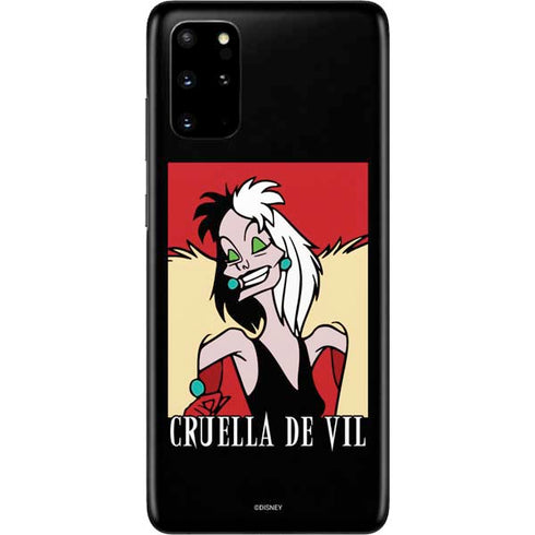 Disney Villains Cruella de Vil Galaxy S20 Plus Skin