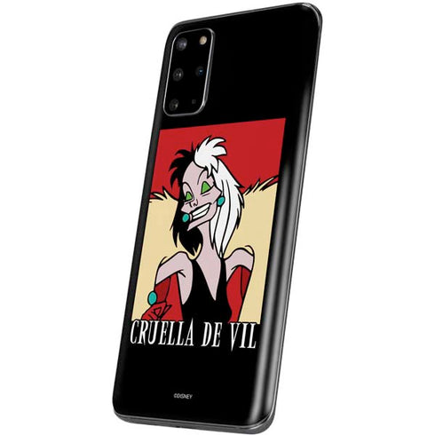 Disney Villains Cruella de Vil Galaxy S20 Plus Skin