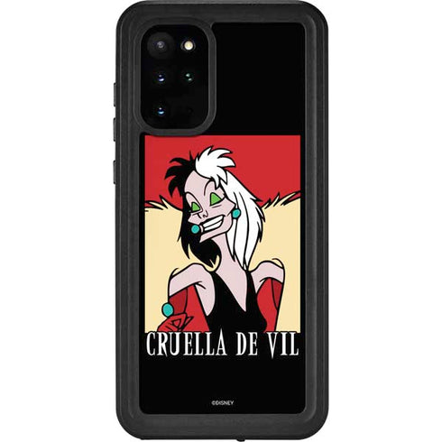 Disney Villains Cruella de Vil Galaxy S20 Plus Waterproof Case