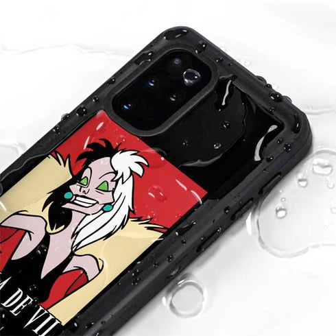 Disney Villains Cruella de Vil Galaxy S20 Plus Waterproof Case