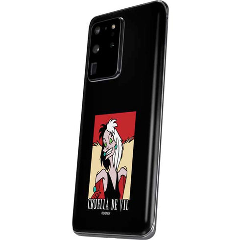 Disney Villains Cruella de Vil Galaxy S20 Ultra 5G Skin