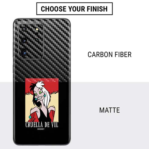 Disney Villains Cruella de Vil Galaxy S20 Ultra 5G Skin