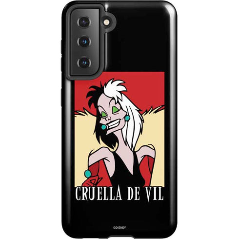 Disney Villains Cruella de Vil Galaxy S21 5G Pro Case