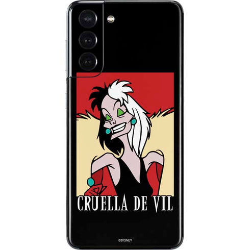 Disney Villains Cruella de Vil Galaxy S21 5G Skin