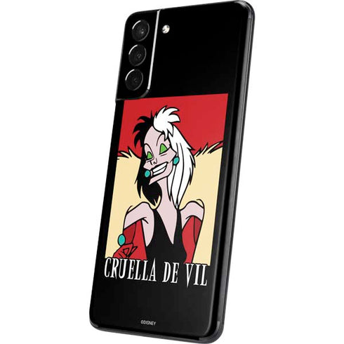 Disney Villains Cruella de Vil Galaxy S21 5G Skin