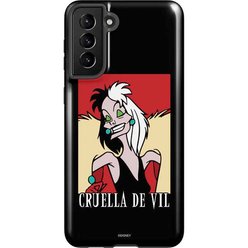 Disney Villains Cruella de Vil Galaxy S21 FE Pro Case