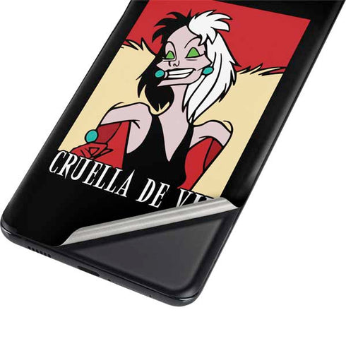 Disney Villains Cruella de Vil Galaxy S21 Plus 5G Skin