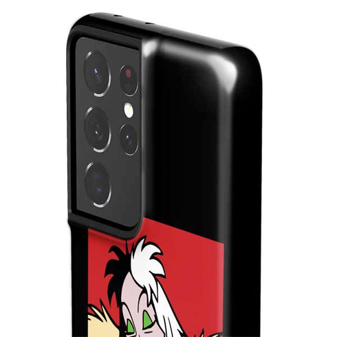 Disney Villains Cruella de Vil Galaxy S21 Ultra 5G Pro Case