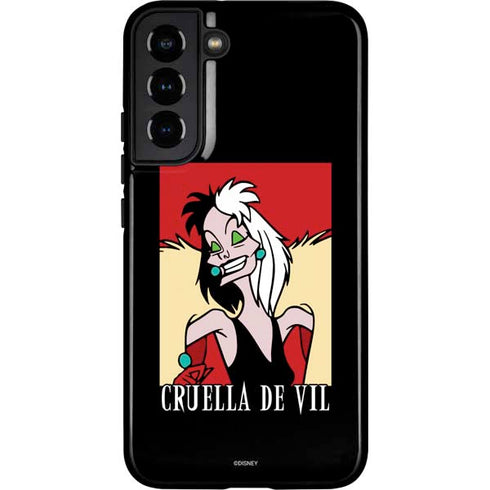 Disney Villains Cruella de Vil Galaxy S22 Plus Pro Case