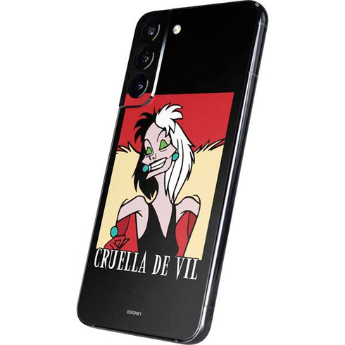 Disney Villains Cruella de Vil Galaxy S22 Plus Skin