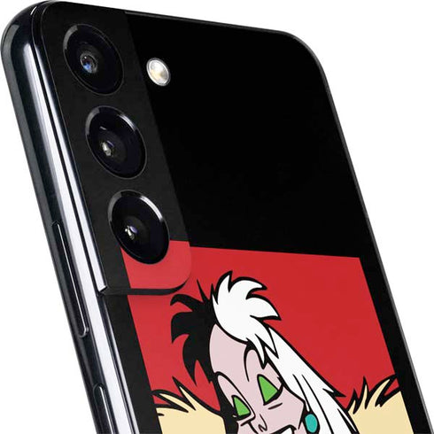 Disney Villains Cruella de Vil Galaxy S22 Plus Skin