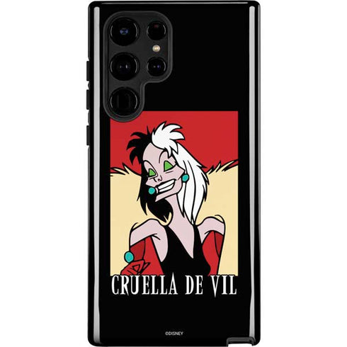 Disney Villains Cruella de Vil Galaxy S22 Ultra Pro Case