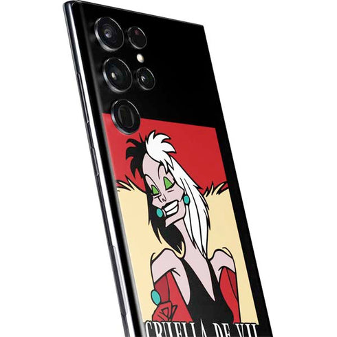 Disney Villains Cruella de Vil Galaxy S22 Ultra Skin