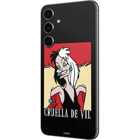 Disney Villains Cruella de Vil Galaxy S23 FE Skin
