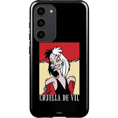 Disney Villains Cruella de Vil Galaxy S23 Plus Pro Case