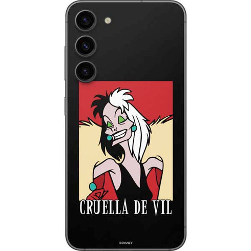 Disney Villains Cruella de Vil Galaxy S23 Plus Skin
