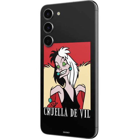Disney Villains Cruella de Vil Galaxy S23 Plus Skin